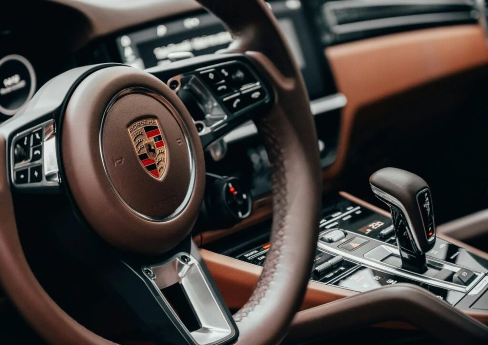 porsche interior